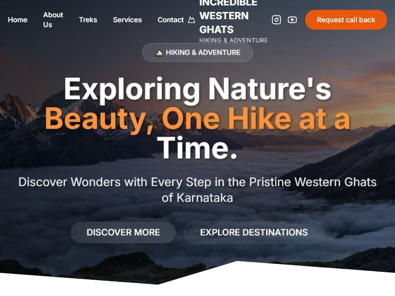Trekking Website